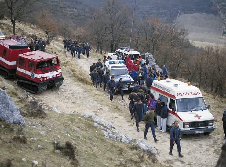 Operativo de rastreo en la década de 1990