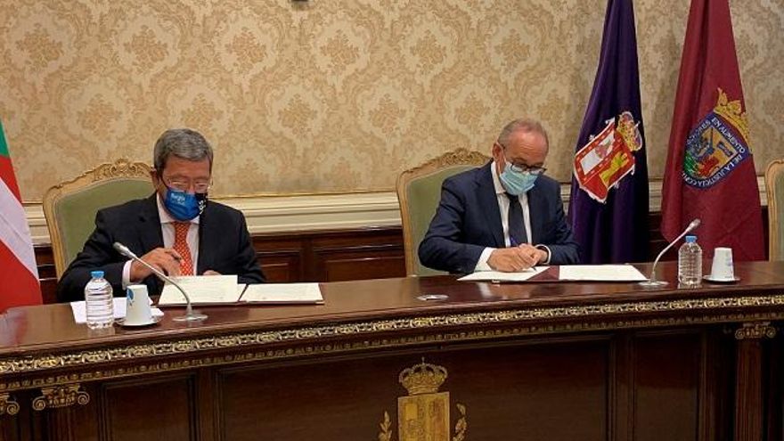 Álava y Burgos reeditan los acuerdos de colaboración en 14 materias relacionadas con el enclave de Treviño