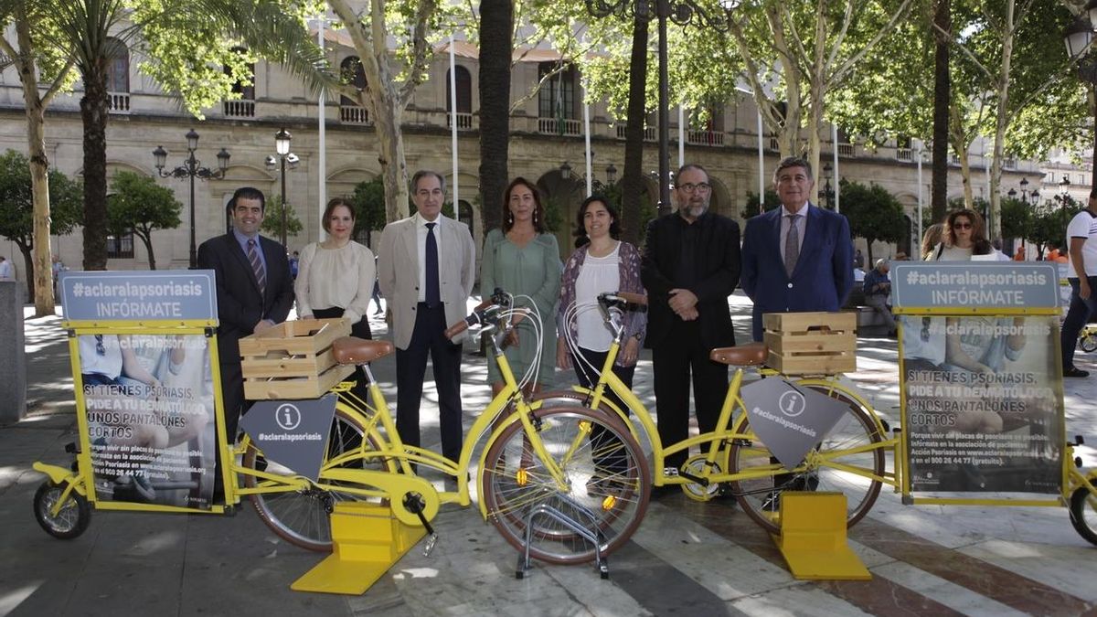 Llega a Sevilla la campaña de concienciación y activación 'Aclara la psoriasis', que afecta a unos 190.000 andaluces
