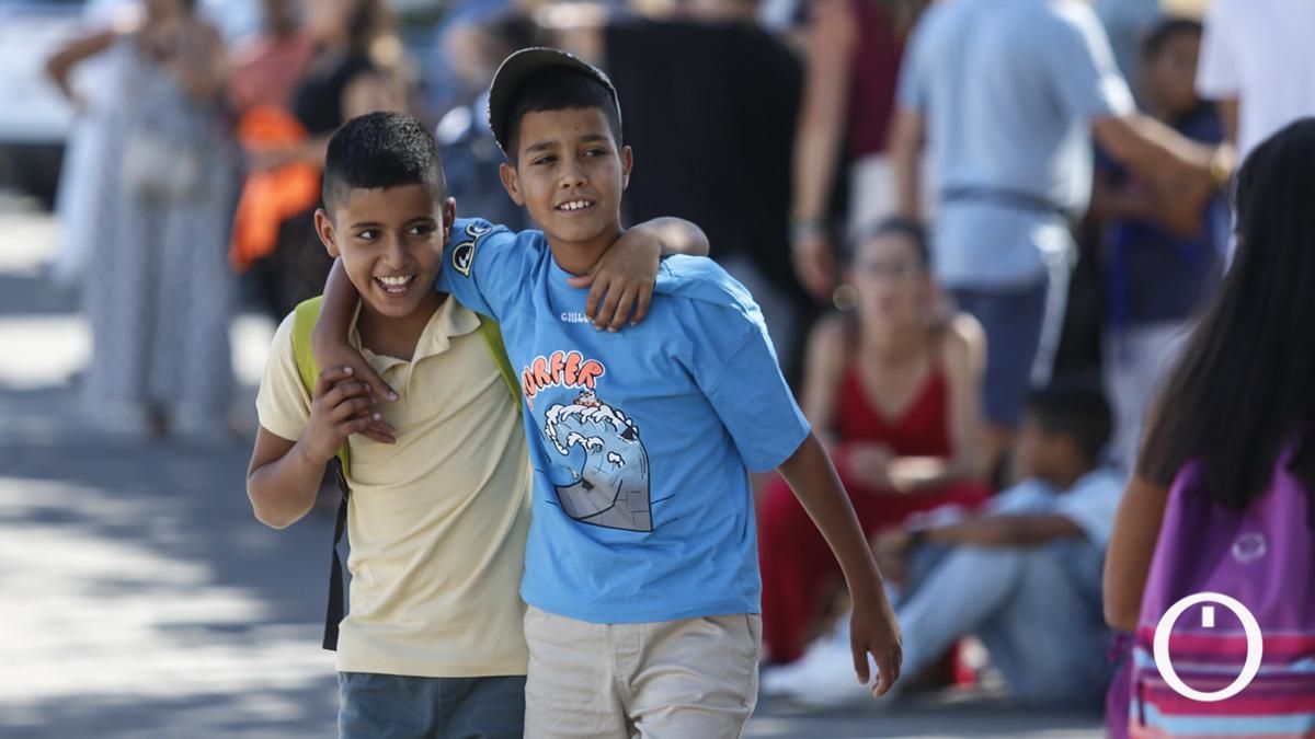 Despedida de los niños saharauis del programa Vacaciones en Paz