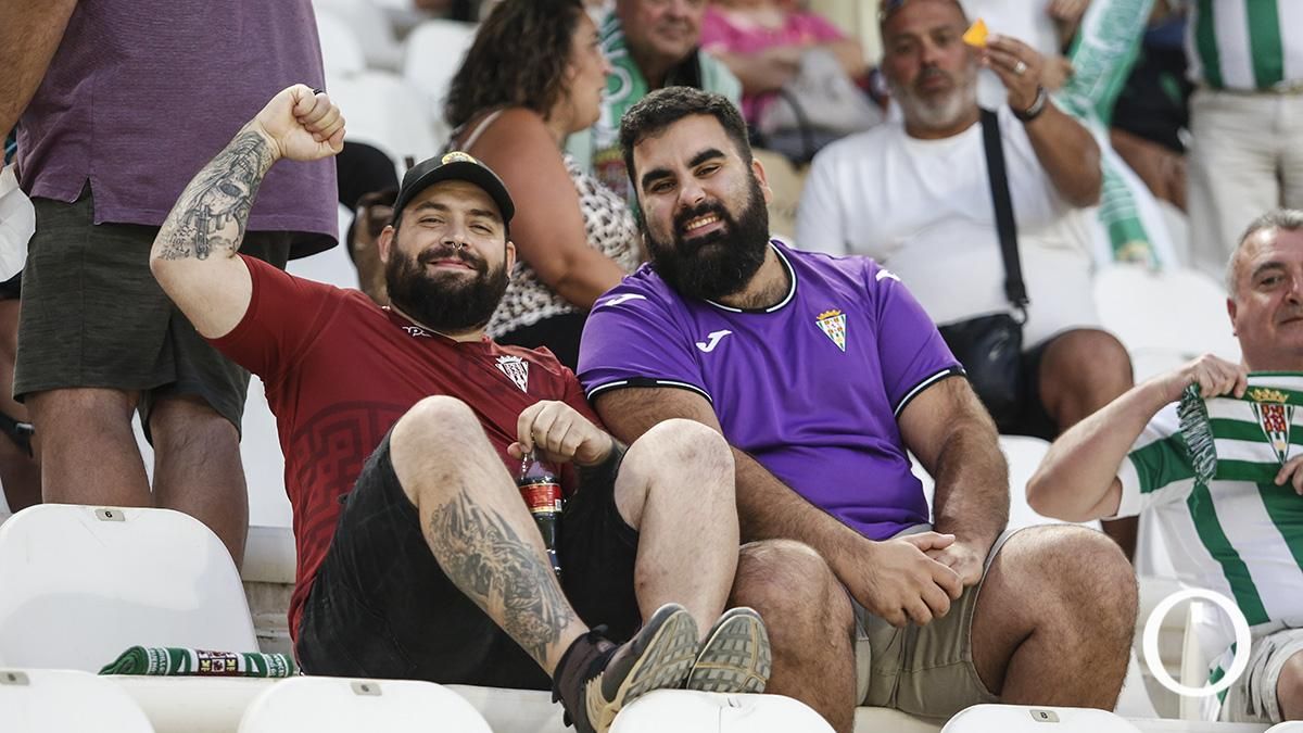 Grada Blanquiverde del Córdoba CF - Málaga CF