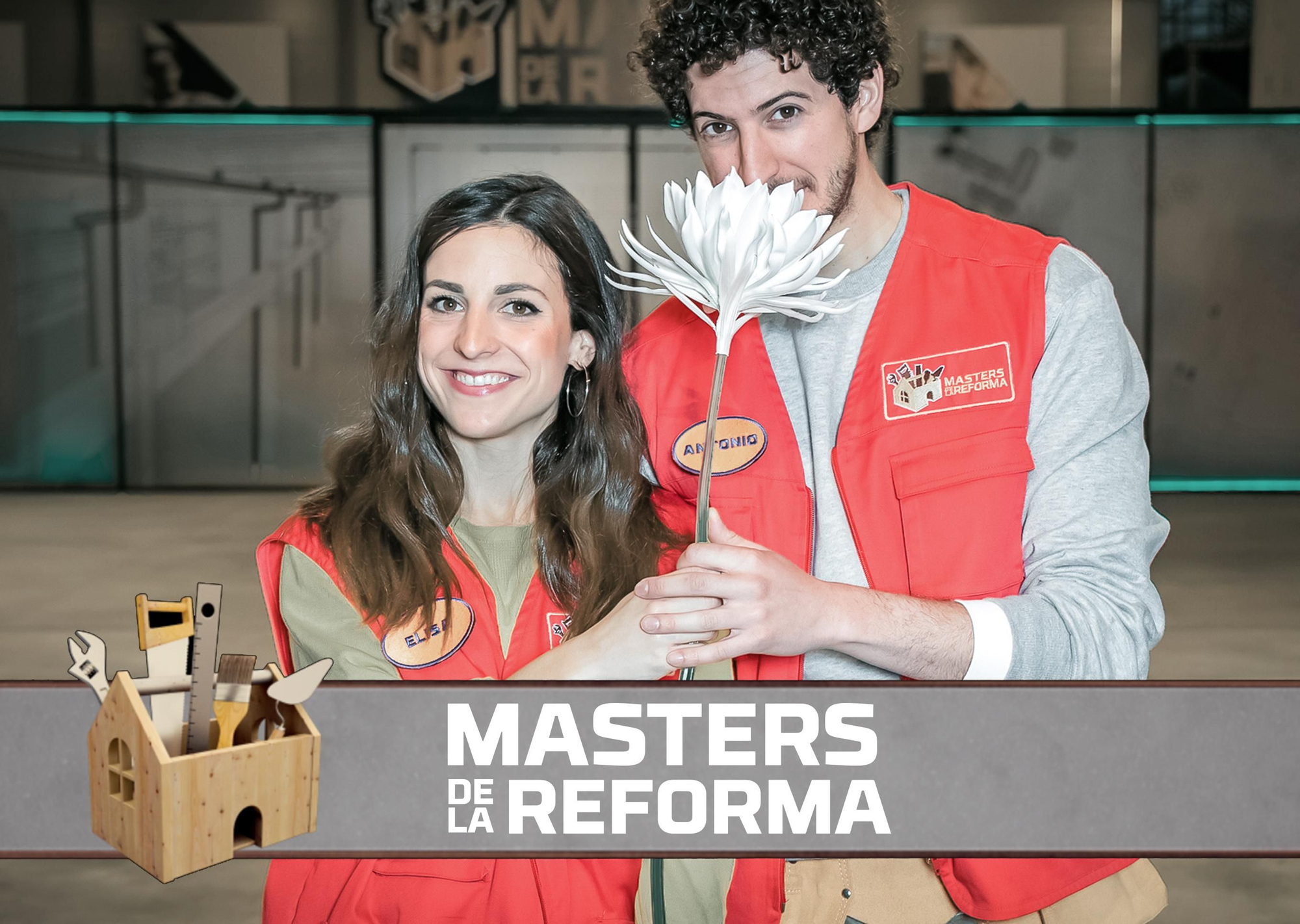 Elisa y Antonio, concursantes de 'Masters de la Reforma'