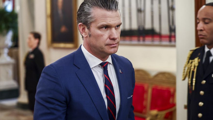 Fotografía de archivo del secretario de Defensa de Estados Unidos, Pete Hegseth,en Washington, DC, EE. UU. EFE/Jim Lo Scalzo