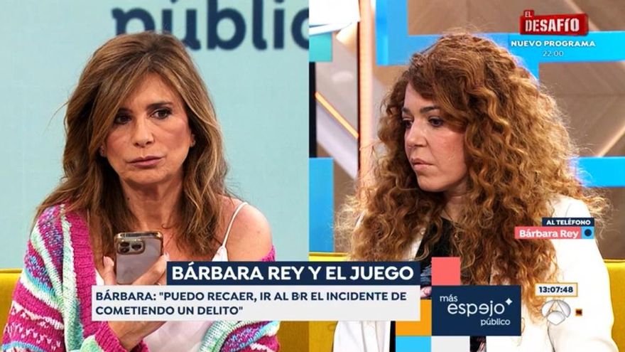 Bárbara Rey llama en directo a 'Espejo Público' en Antena 3 para lanzar un dardo contra Telecinco y Ana Rosa Quintana