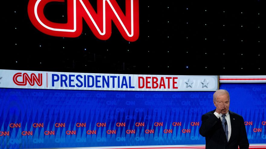 Alerta en el Partido Demócrata: la actuación de Biden ante Trump desata el pánico y crecen las voces para buscar un plan B