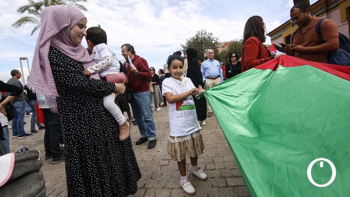 La Plataforma Córdoba con Palestina organiza una concentración contra el genocidio en la Franja de Gaza y en solidaridad con el pueblo palestino