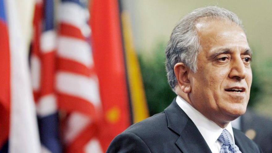 El representante especial de Estados Unidos para la paz, Zalmay Khalilzad.