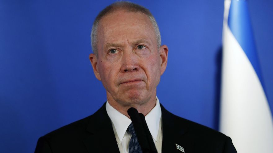 Imagen reciente del ministro de Defensa israelí, Yoav Gallant. EFE/EPA/ATEF SAFADI