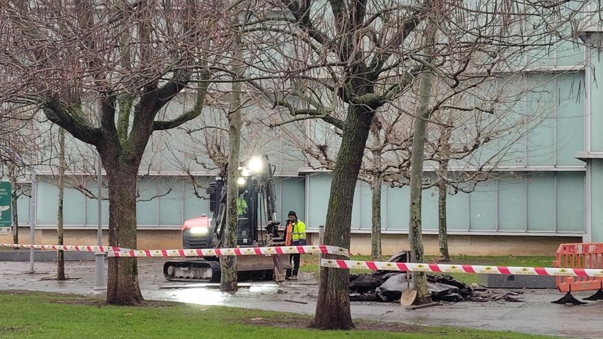 Comienzan las obras de la repavimentación del entorno del Musac casi un año después de aprobarse