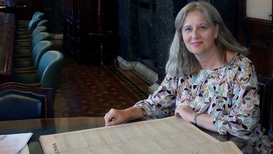 La profesora de Literatura Española Contemporánea de la Universidad de Extremadura Isabel Román