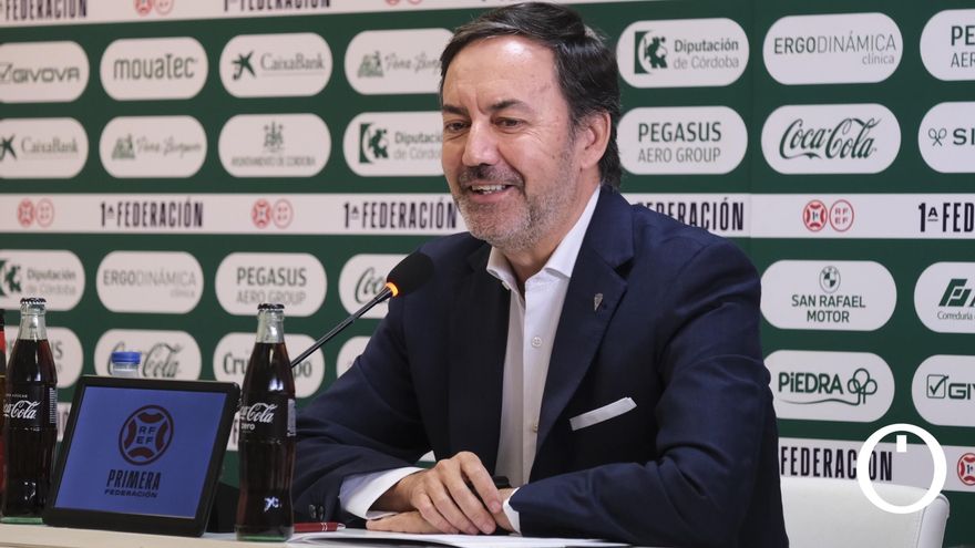 Fernández Monterrubio, CEO del Córdoba CF: "Soy optimista y tengo plena confianza en el equipo"