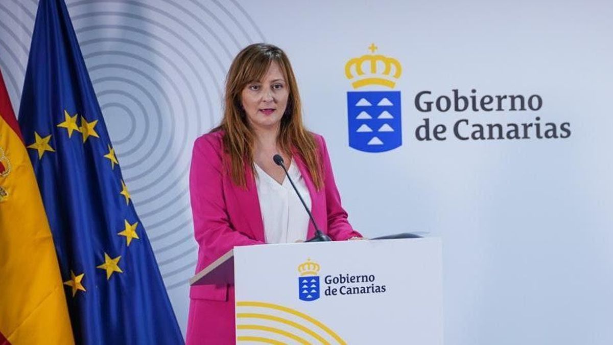 La consejera de Presidencia, Administraciones Públicas, Justicia y Seguridad del Gobierno de Canarias Nieves Lady Barreto.