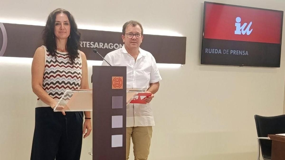 IU pide reactivar la comisión de investigación sobre los centros de datos en Aragón para evitar la especulación