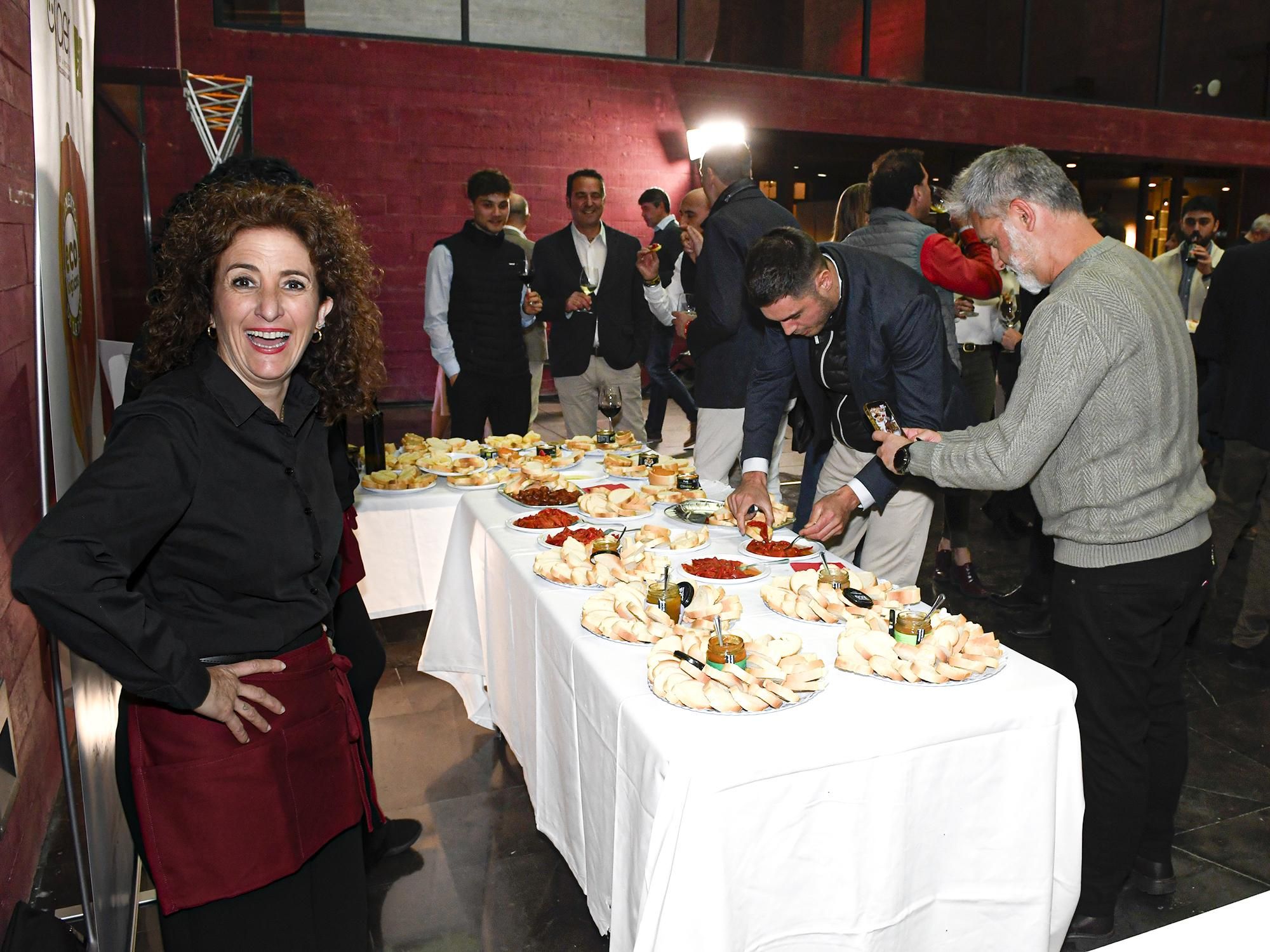 La gastronomía de la celebración de los Premios de Rioja2 también fue Kilómetro Cero
