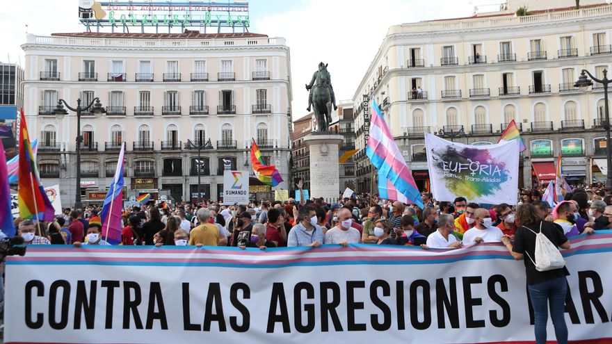 El colectivo LGTBI sale a la calle contra las agresiones: "Con miedo no hay libertad"