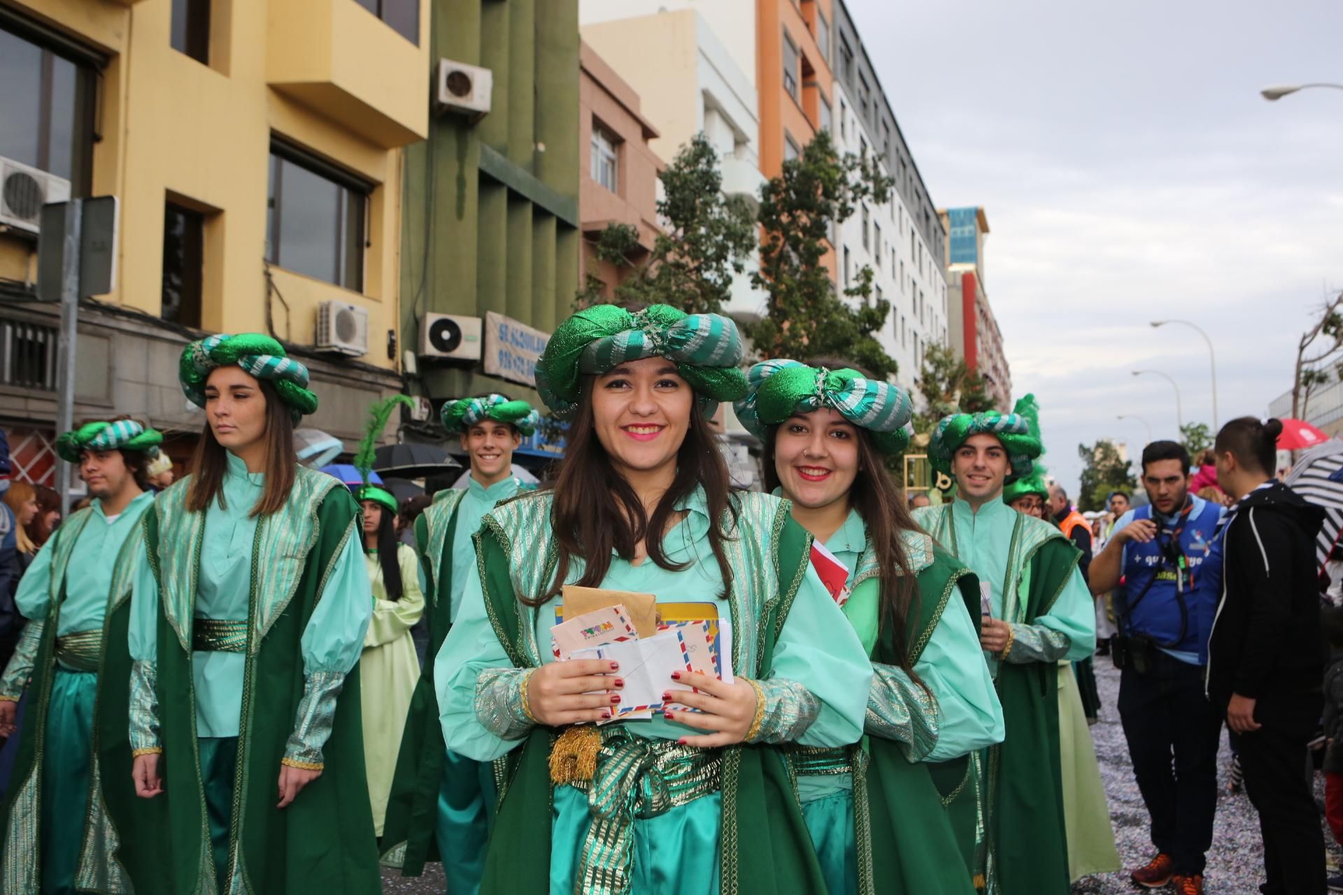 Cabalgata de Reyes Magos en Las Palmas de Gran Canaria. (Alejandro Ramos).