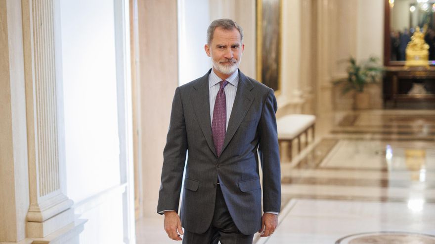 El rey pide un "alto el fuego" en Gaza e insiste en que debe reconocerse el Estado palestino