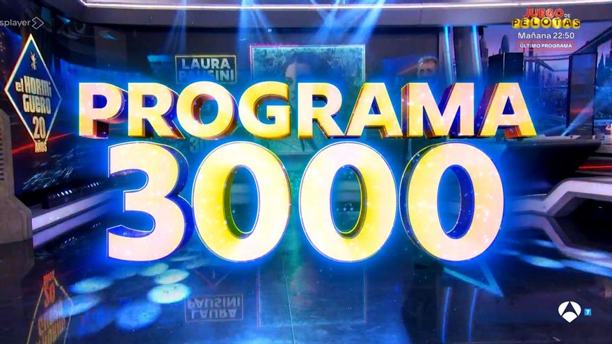'El Hormiguero' celebrará sus 3.000 programas con una entrega especial y una invitada 'platino' de Pablo Motos