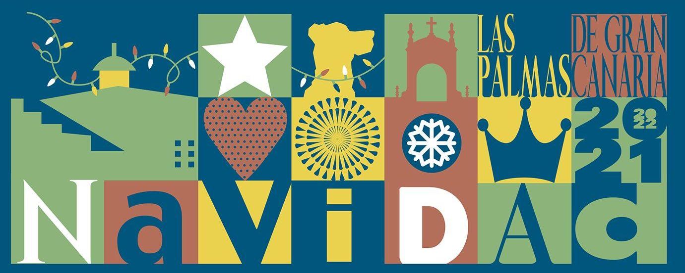Cartel del programa de Navidad de la capital grancanaria