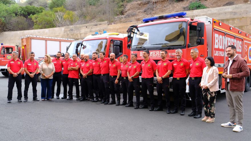Bomberos de Las Palmas se trasladan a Valencia para recuperar zonas afectadas por la DANA