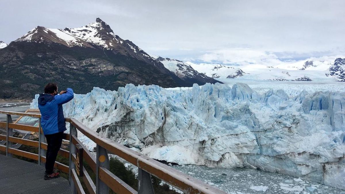 El Parque Nacional Los Glaciares, uno de los principales atractivos turísticos de la provincia de Santa Cruz.