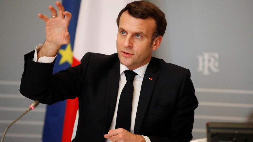 Emmanuel Macron. EFE/EPA/GONZALO FUENTES