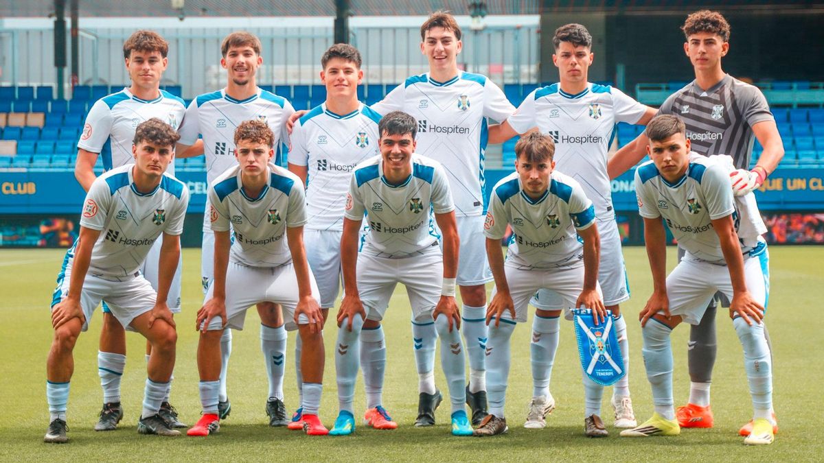 El Tenerife juvenil, eliminado por el Barça en la Copa de Campeones