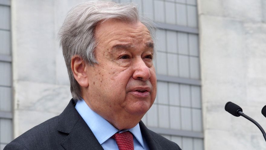 El secretario general de la ONU.