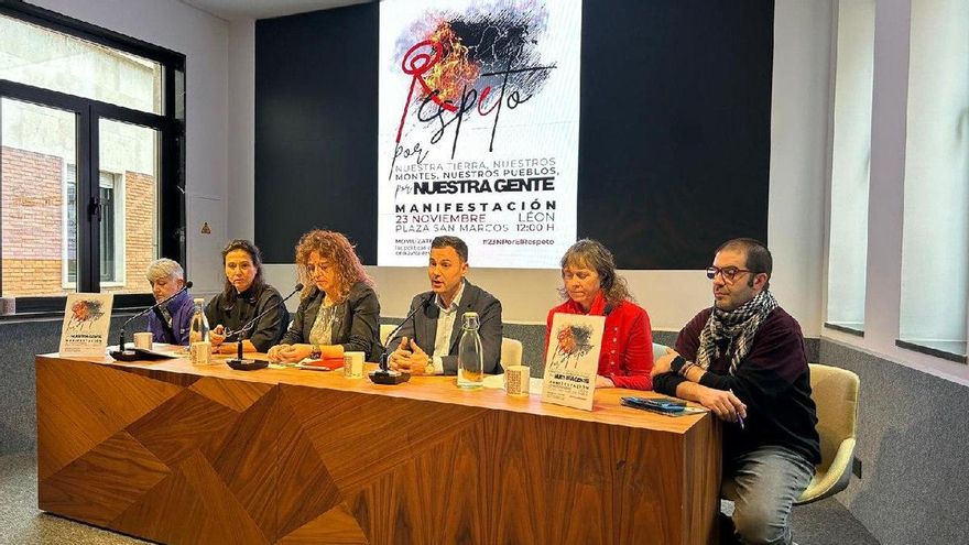 Convocan una manifestación el 23 de noviembre en León para denunciar el desastre provocado por los incendios