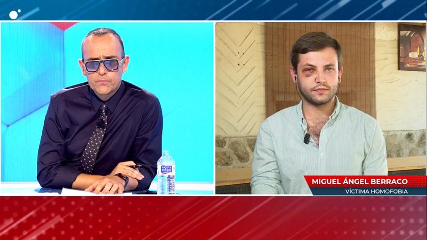 La víctima de la agresión homófoba de Velada niega ser de Vox: "Me molesta que se diga que soy militante"