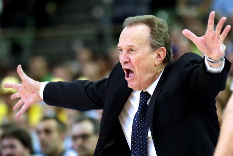 Partido de semifinales de la Copa del Rey entre el Herbalife Gran Canaria y el Bilbao Basket. Efe.