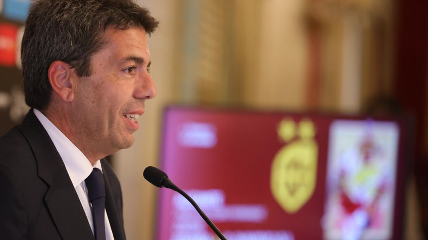 Carlos Mazón, sobre su comida de 853 euros pagada en metálico: "No le ha costado ni un euro a los valencianos"