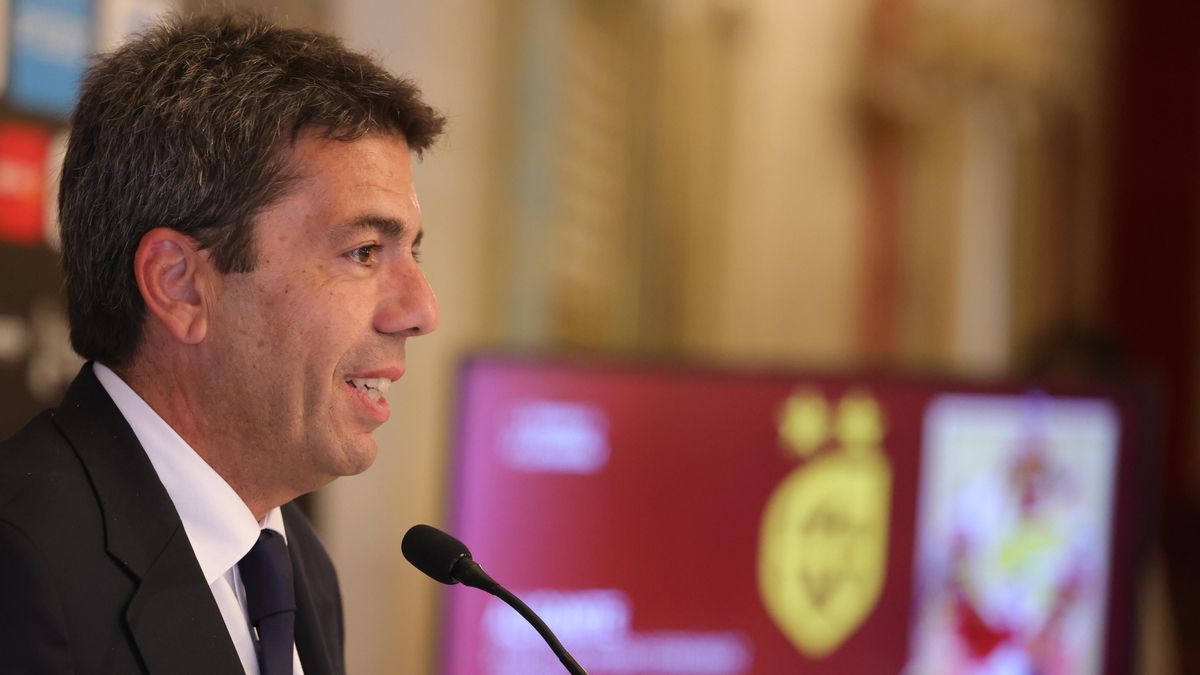 El president de la Generalitat, Carlos Mazón, en una imagen de archivo.