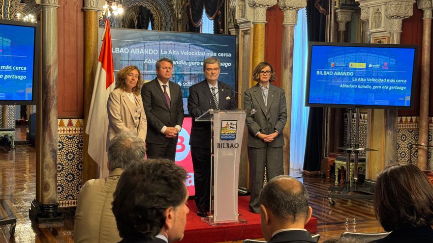 La alta velocidad llegará directamente al centro de Bilbao tras descartarse la estación provisional en Basauri