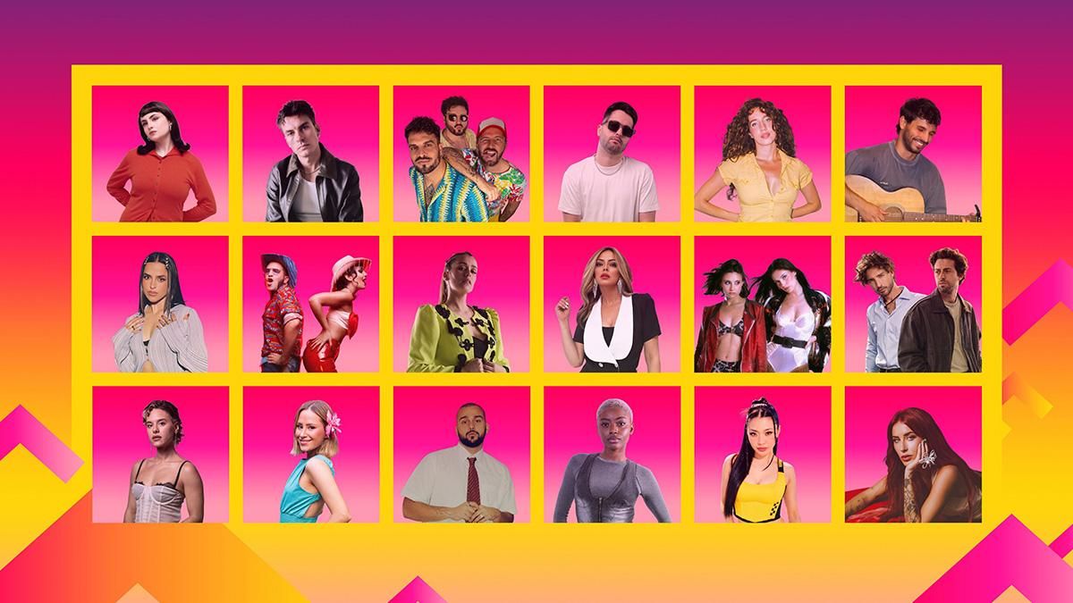 El Benidorm Fest 2027 presenta a sus 18 artistas: de Merche a la vuelta de Vicco y la autora del fenómeno 'Superestrella'