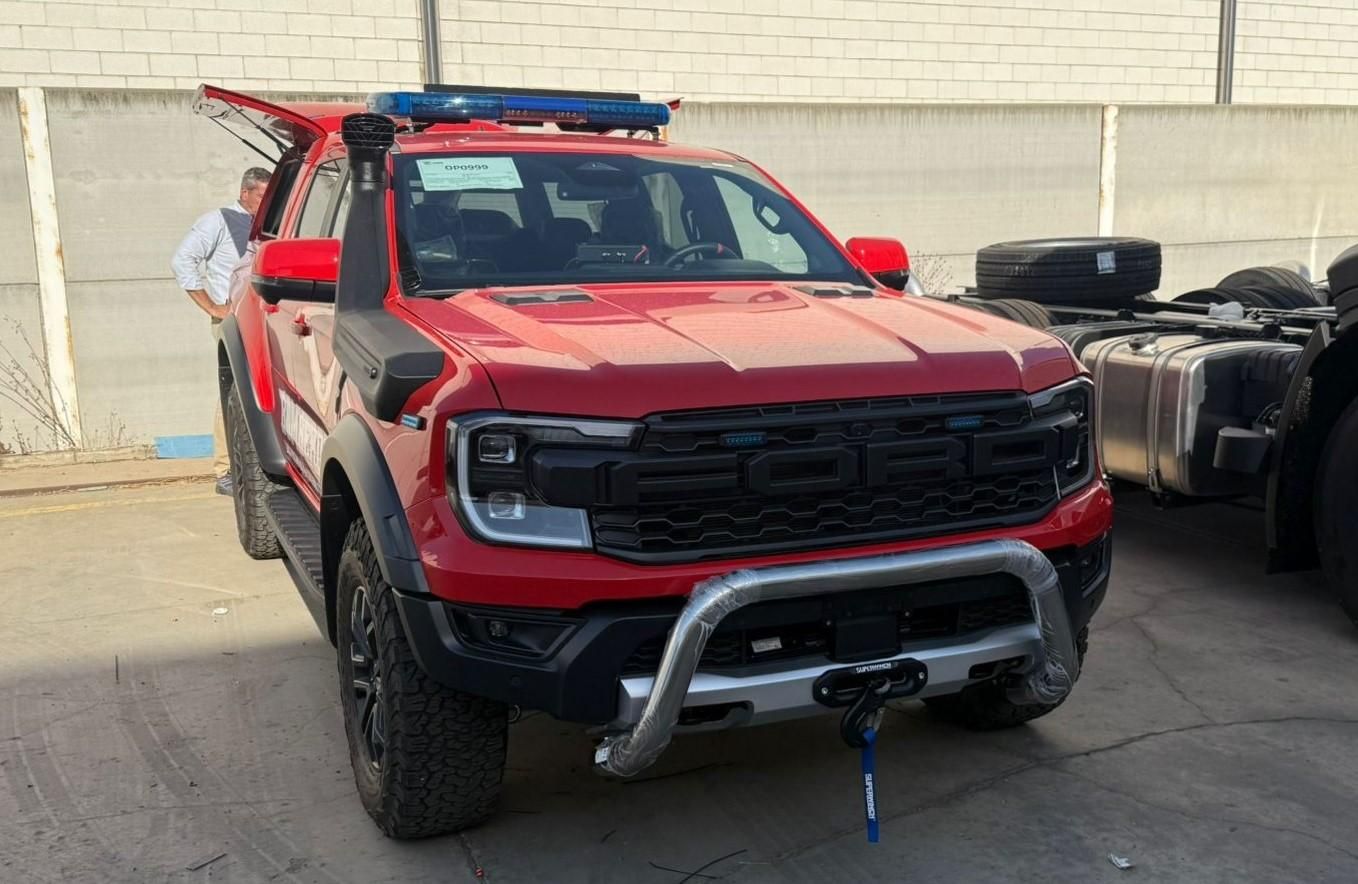 Nuevo vehículo de Bomberos de Las Palmas de Gran Canaria para la coordinación en primera respuesta.