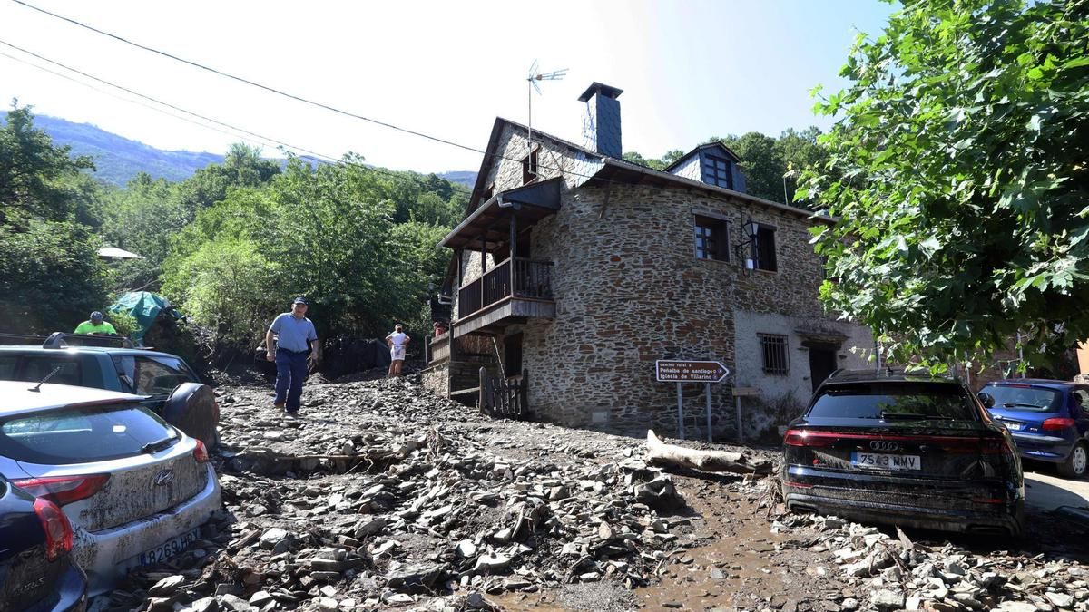 Castilla y León pide declarar 'zona catastrófica' en los pueblos más afectados por la riada en El Bierzo