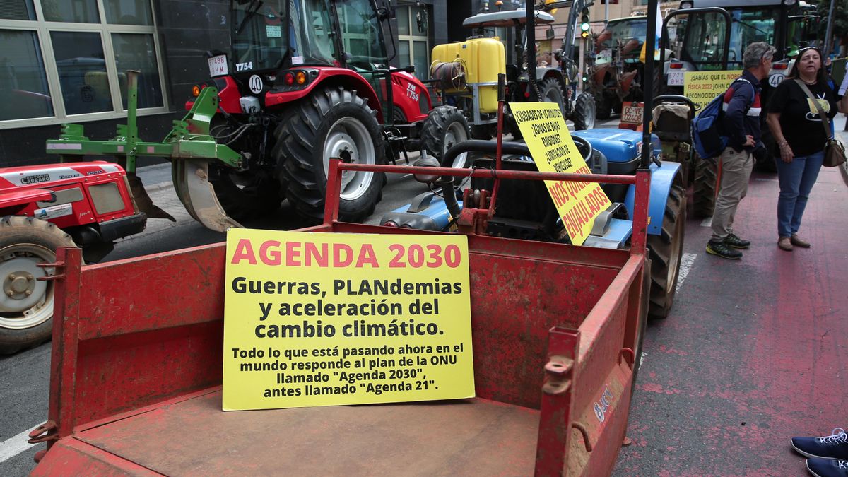 Así se vivió la protesta de agricultores y ganaderos en Gran Canaria