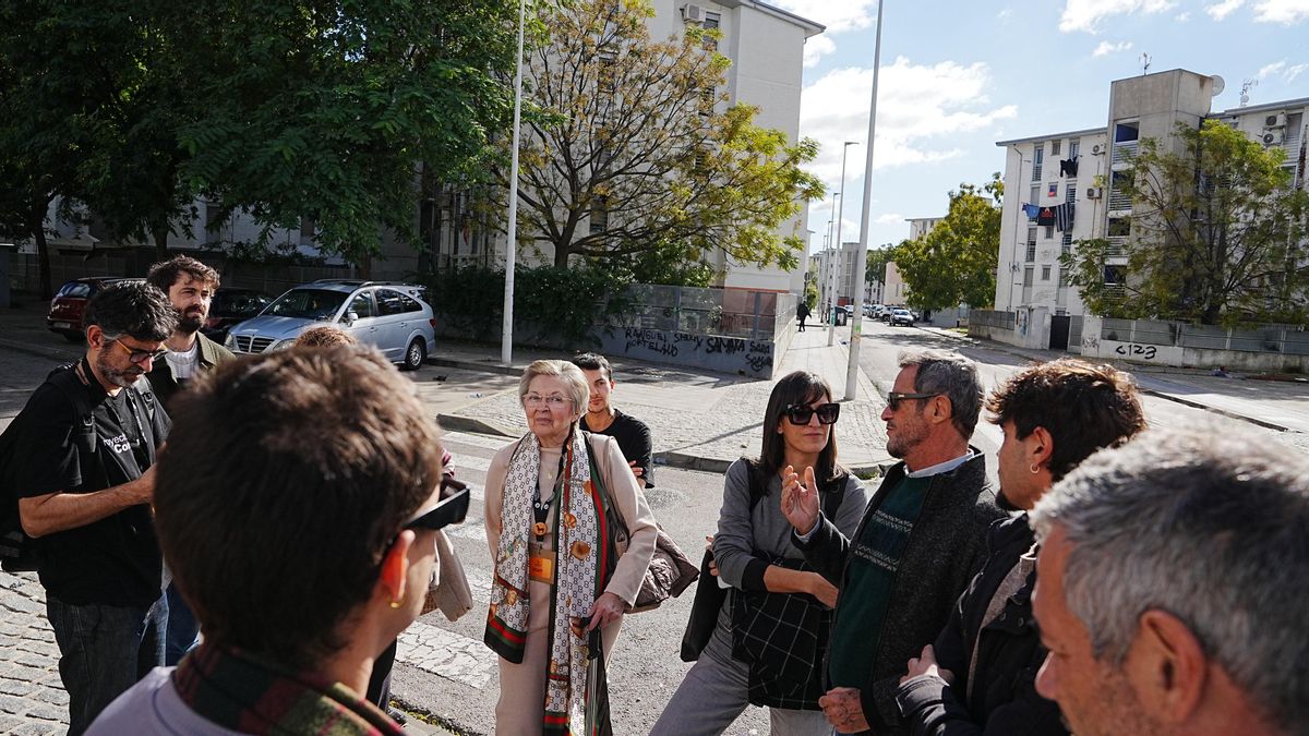 Ellas en Córdoba, paseo con Reyes Gallegos