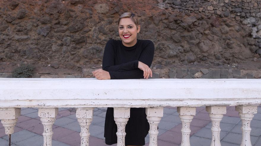 Carolina, la joven canaria con cáncer que pudo librar a su hija de una mutación gracias a un estudio genético