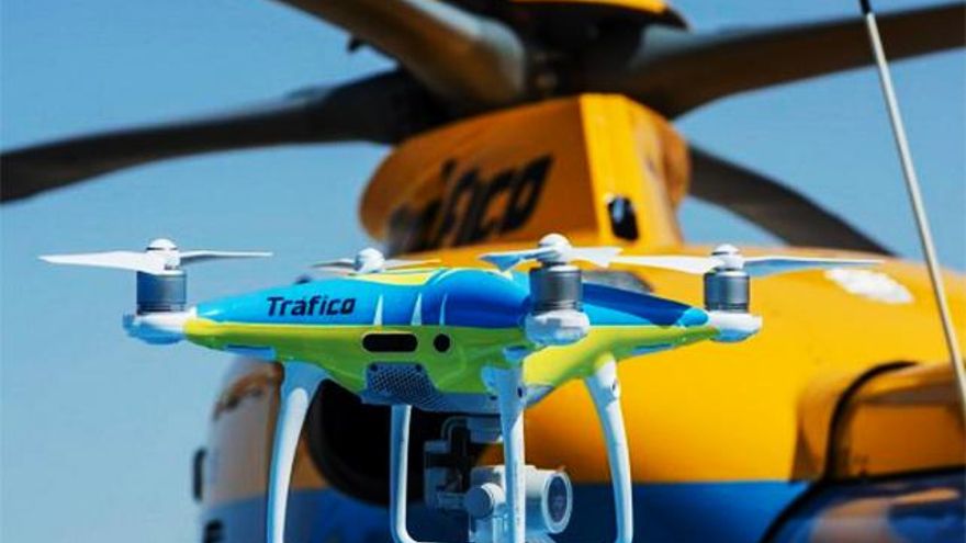 Otro de los drones que usará la DGT para vigilar las carreteras a partir del 1 de agosto de 2019.