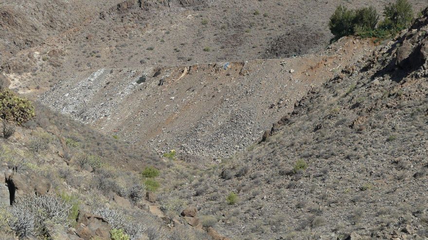 Vertedero de Las Carboneras, en Gran Canaria