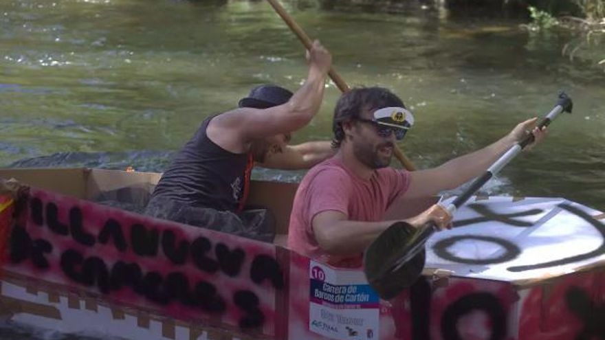 Se buscan marineros que sepan nadar y navegar con barcos de cartón