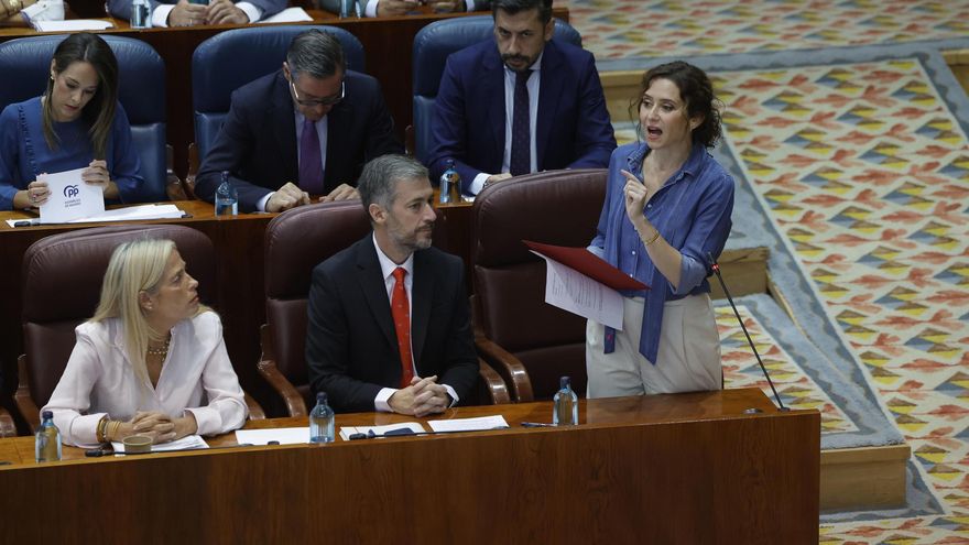 Ayuso en la Asamblea