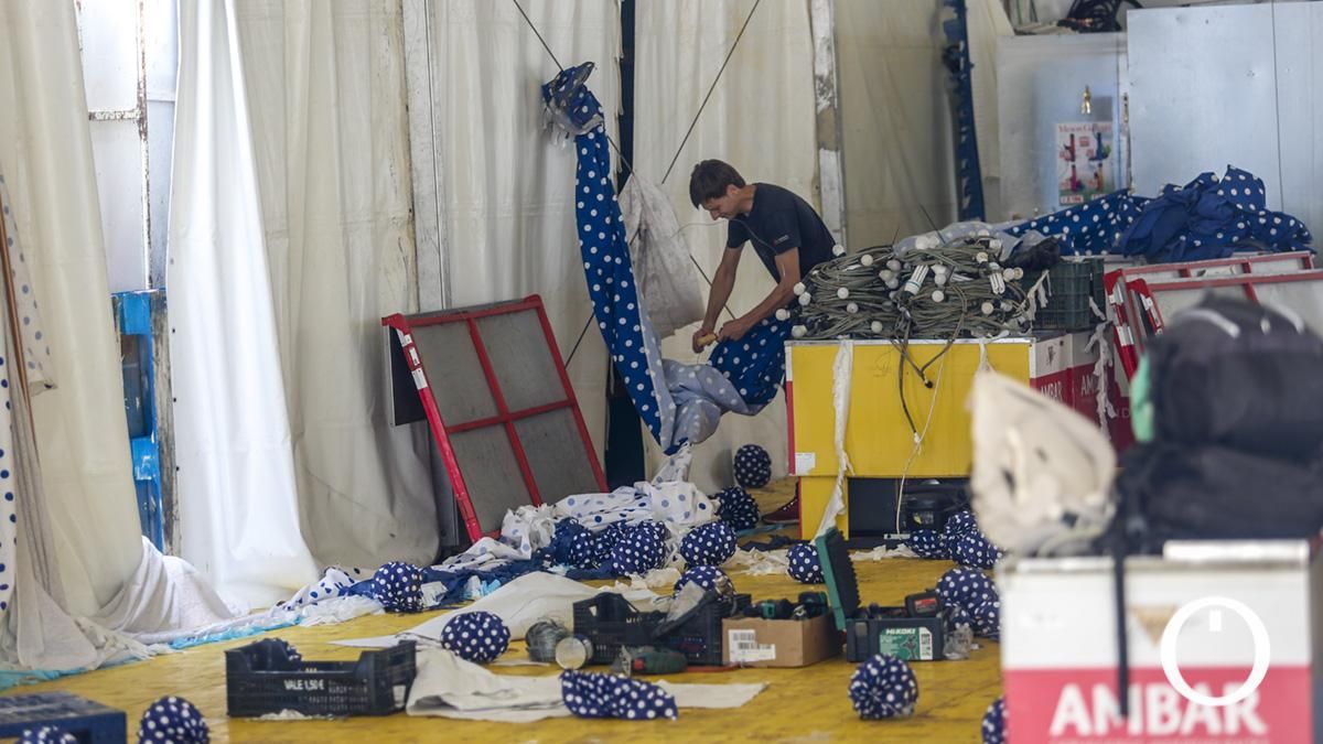 Desmontaje de la Feria