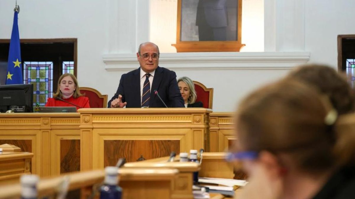 Juan Marín, portavoz de Vox, en el Debate sobre el Estado de la Ciudad