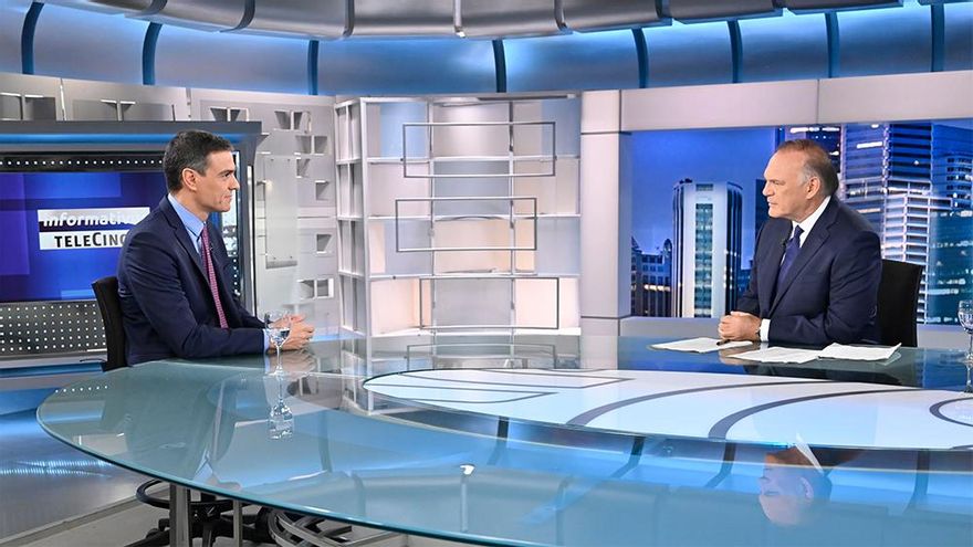 Piqueras entrevistará en Telecinco a Pedro Sánchez, Feijóo, Yolanda Díaz y Abascal, y ya tiene fechas
