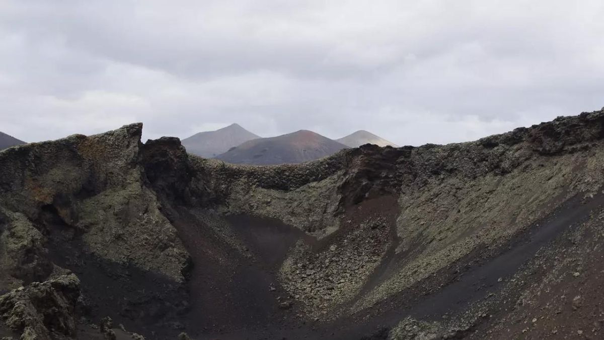 Imagen de archivo del Volcán del Cuervo, Lanzarote.