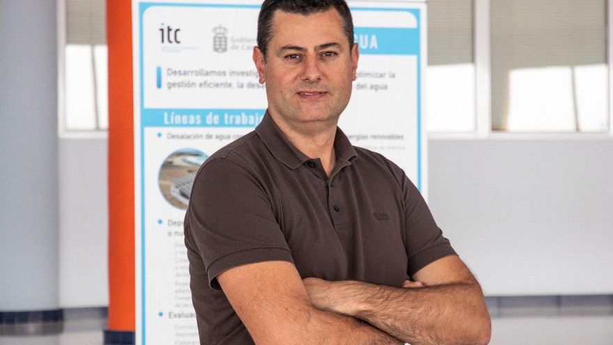 Baltasar Peñate, jefe del departamento de Aguas del Instituto Tecnológico de Canarias.