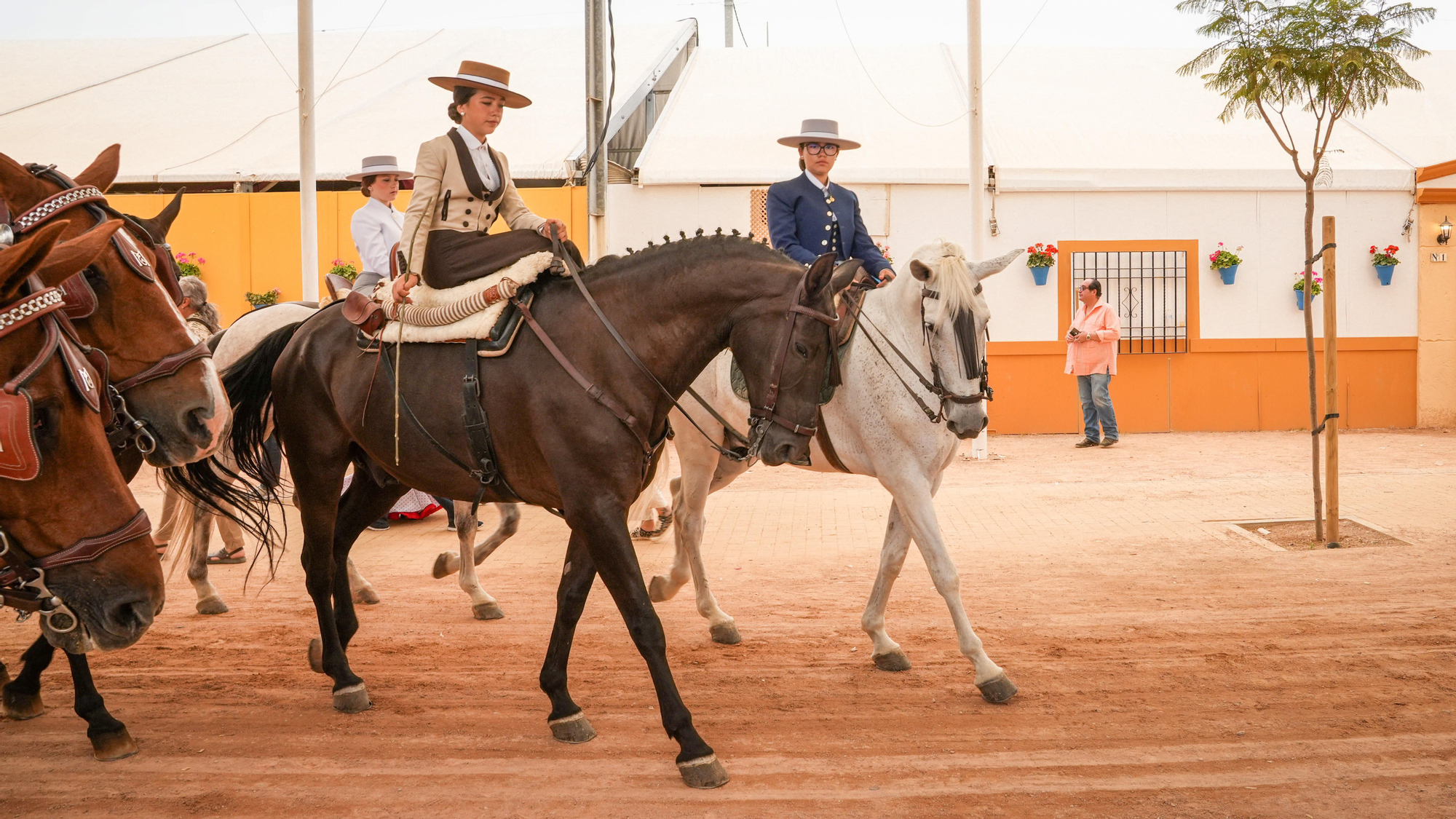 Ambiente del domingo de feria